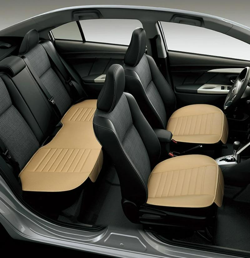 Product Introduction of Universal Auto Car Seat Covers Protector Pad  Breathable PU Leather Car Front Rear Seat Cover High-quality Auto Seat Cushion 3 Colors 13