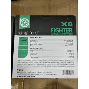 Best Seller_ HEADPHONE  TUCCI GAMING  GARANSI RESMI PAKET SPLITER. Terlaris