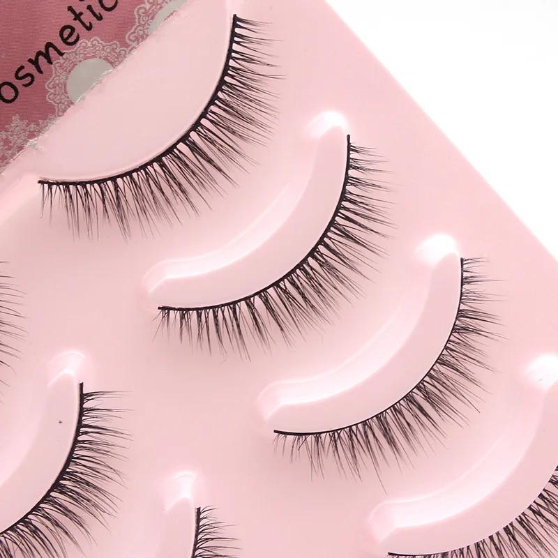 Product Introduction of 5B-2 False Eyelash Makeup Cosmetics Make-up for Women False Eyelashes Cosplay Fan Beauty Makeup Tools Manga Lashes Eyelashes 20