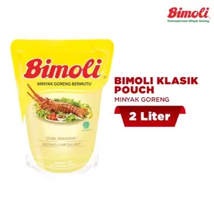 Bimoli minyak goreng 2 liter kemasan pounch