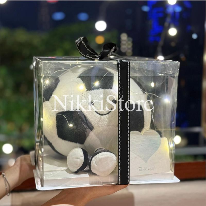 (LikeAuth) Gấu Bông Bóng đá Fullbox 35cm, Bóng Đá Jellycat Fullbox, Set Quà Gấu Bông Bóng đá, Chyền,BiA Tặng Người Yêu, Gấu Bông Hottrend Toy Đồ Chơi