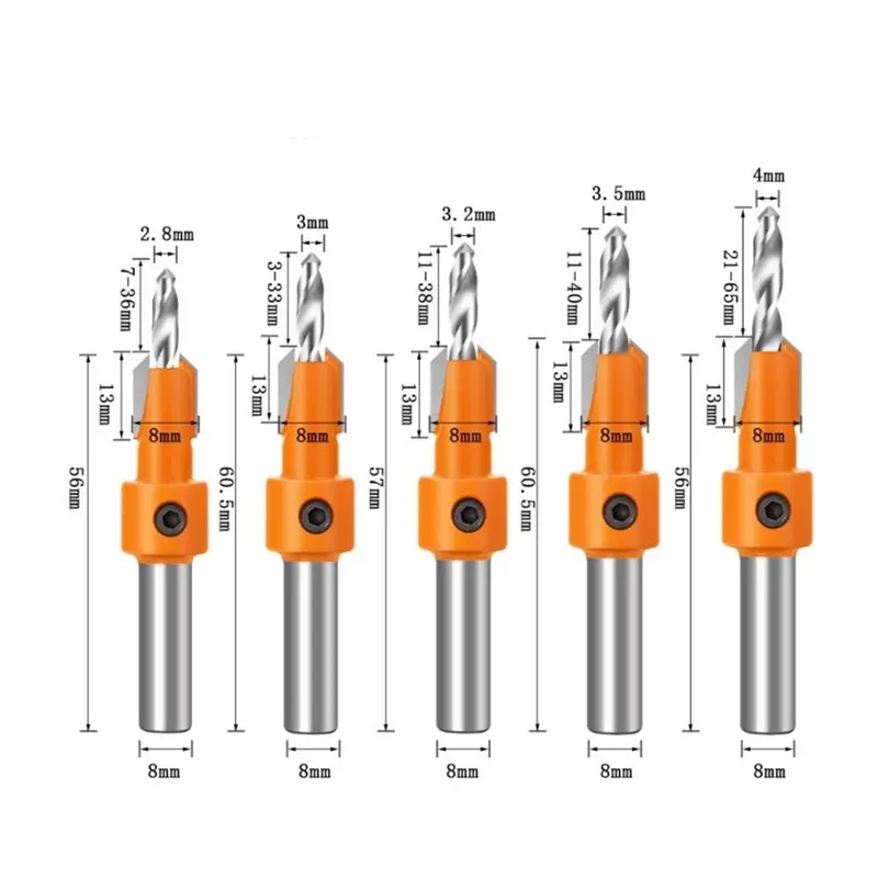 Kìm  Bấm Nẹp Che Lỗ Vít, Bù Lon(không vĩ) 8mm,10mm,15mm. Bộ Khoan Vít Chìm 3