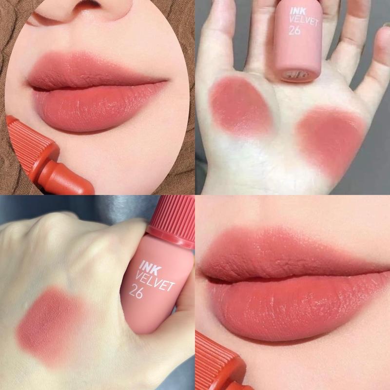  Son Kem Ink Velvet Peripera 26 Hồng Đất 