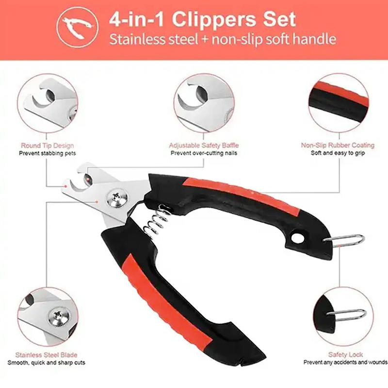 Product Introduction of 6 IN 1 Piglet Tool Kit Tooth&Tail Cutter+Animal Marker+2Pcs Piglet Castration Cutter for pig&piglet farm 16