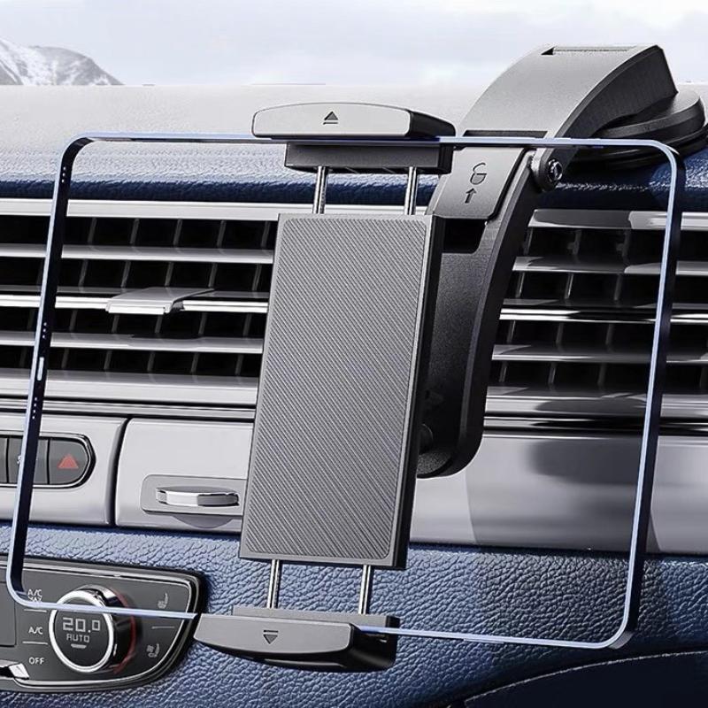 Car Navigation Phone Holder, Car Dashboard Phone Holder with Suction Cup, Universal Car Phone Holder for Tablet & Smartphone 0