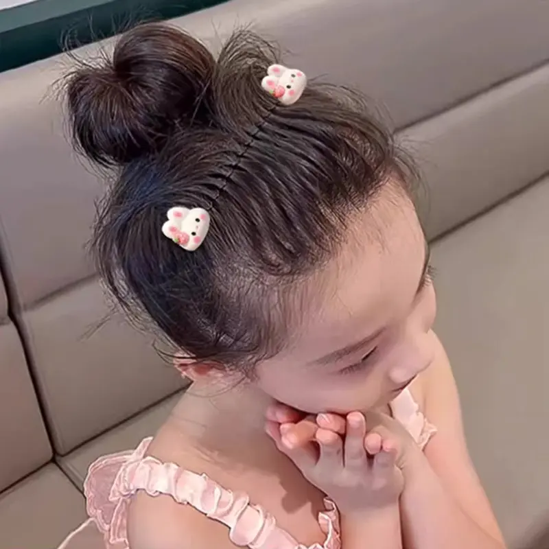 Lược Tóc Mái Hoạt Hình, Thời Trang, Dễ Thương, Thích Hợp Cho Bé Gái, Lý Tưởng Cho Mùa Hè Phụ Kiện Tóc Cài Tóc Hoa 1