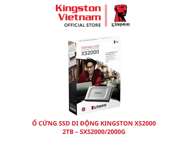 Ổ CỨNG SSD DI ĐỘNG KINGSTON XS2000 – SXS2000|500G|1000G|2000G 2