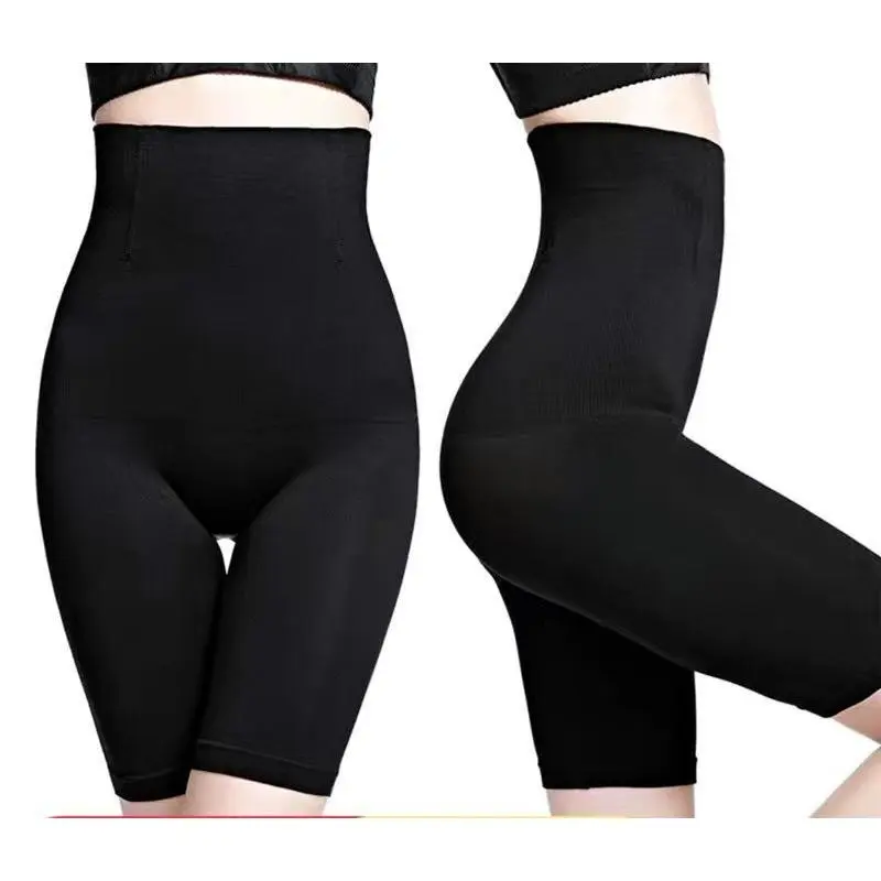 Quần Định Hình Cơ Thể, Cạp Cao, Liền Mạch, Thắt Lưng Bụng Nữ, Quần Legging Ngoại Cỡ Quần An Toàn 2