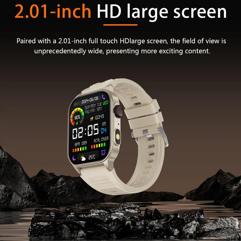 Multifunctional Smart Watch, Fashion Digital Watch, Answer/Make Call, Waterproof Sports Watch for Women & Men 6