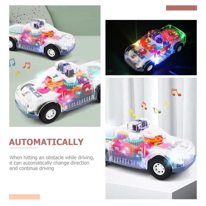 Product Introduction of 【Tongao】Electric Police Car Toy Vehicle Plaything Toys For Toddlers Small Kids Gears Toddler Music Cartoon Children Light 18