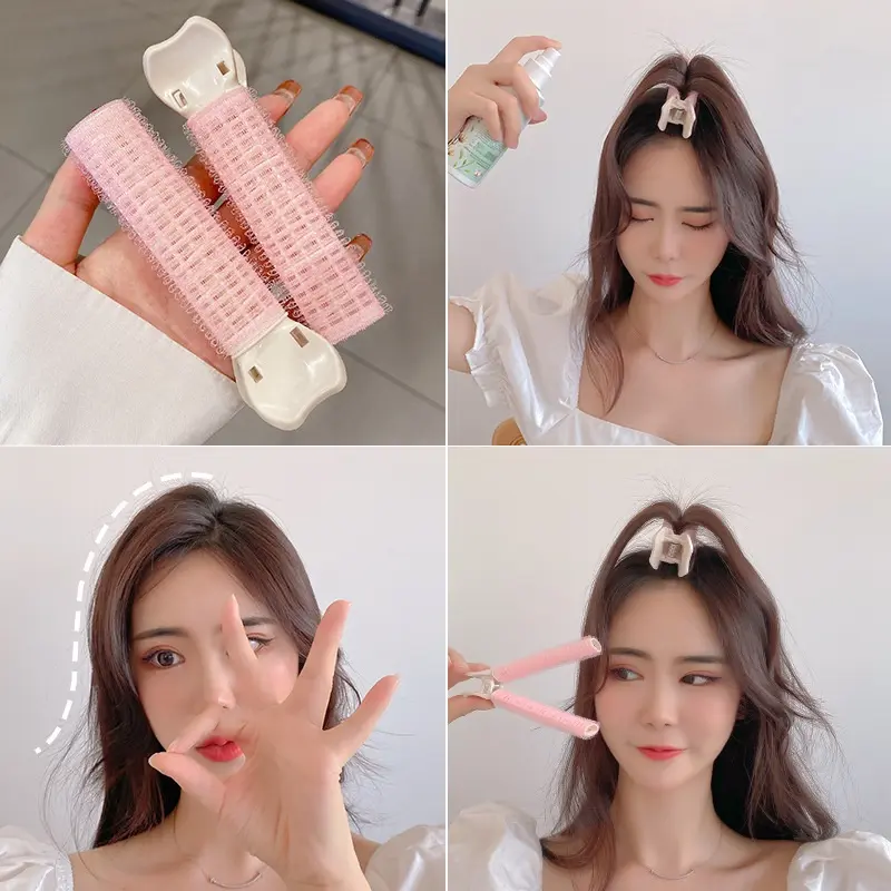 Thanh kẹp làm phồng chân tóc mái cuốn lô giữ nếp uốn