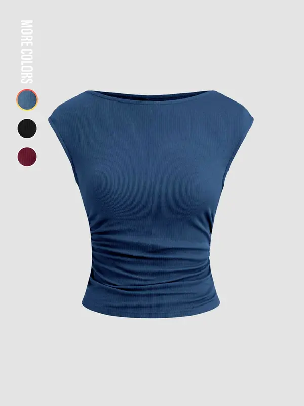 Women's Plain Tank Top, Casual Sleeveless Knit Top for Summer, Minimalist Women's Clothing for Daily Wear, Lady Top, Womenswear 6