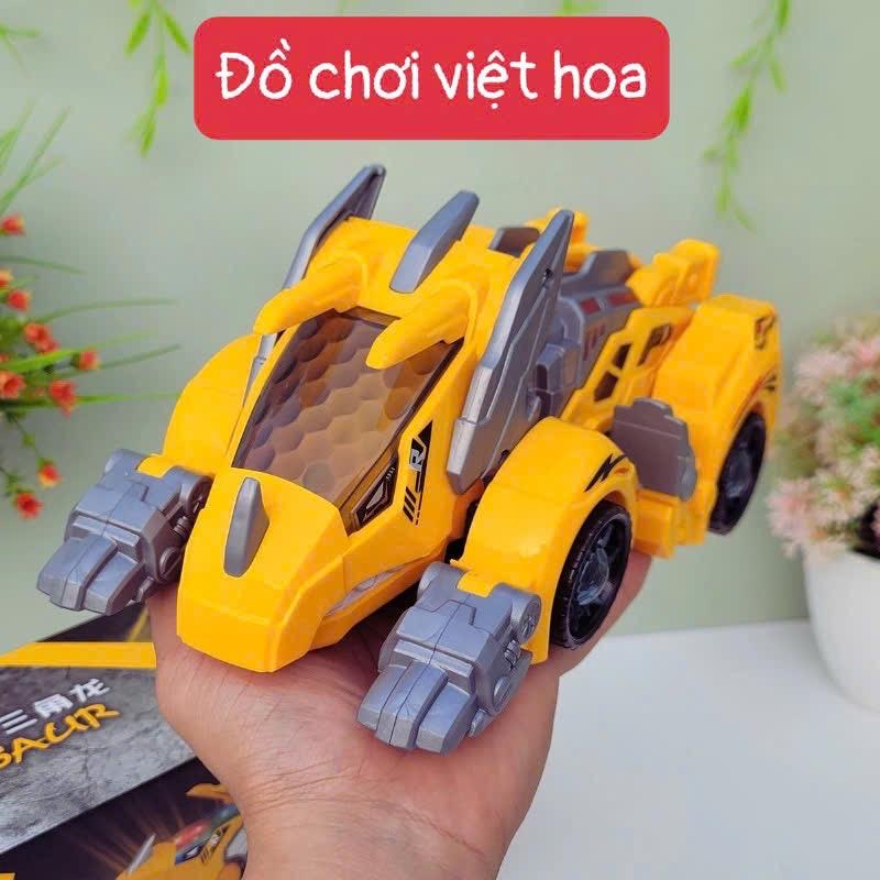 Khủng long phun sương biến hình chạy pin Toy Voi Đồ Chơi 8