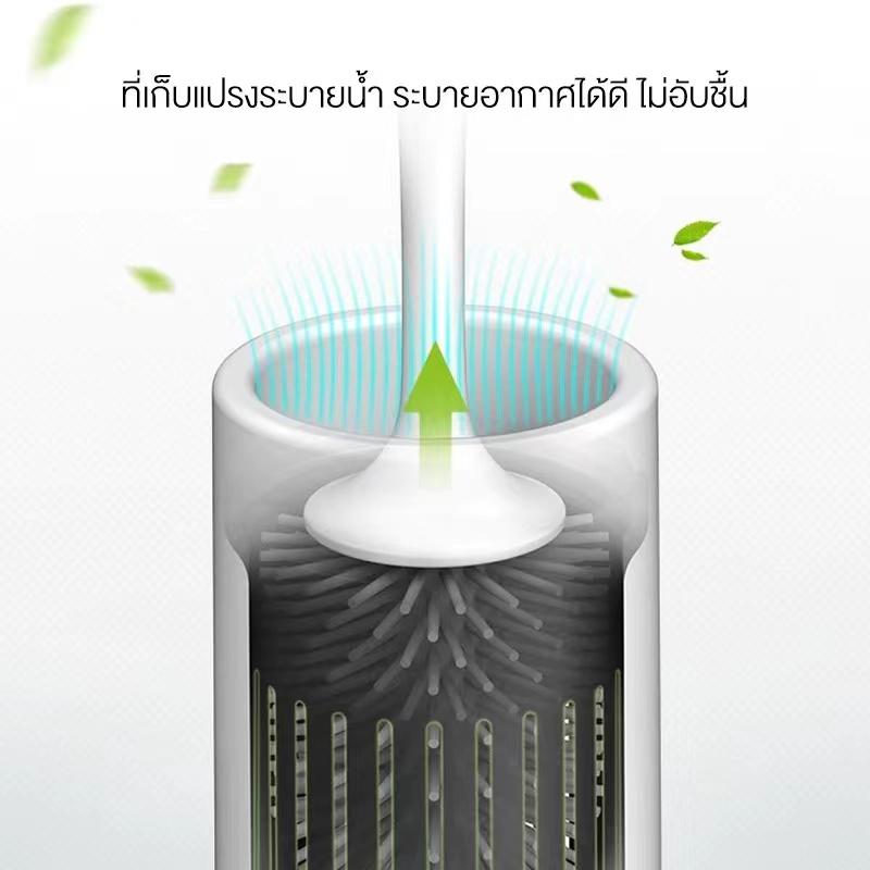 Product Introduction of ECOCO แปรงล้างห้องน้ำ พร้อมที่เก็บ ไม่เจาะผนัง พร้อมสแตนด์แปรง 11