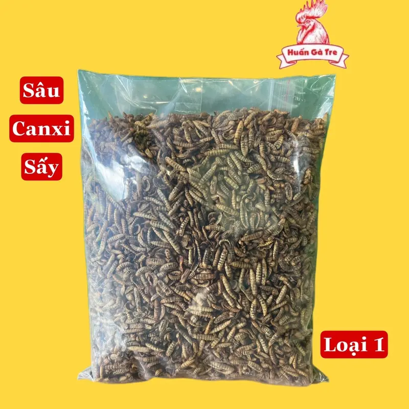 SÂU CANXI SẤY THỨC ĂN CHO GÀ, CHIM, THÚ CƯNG 5