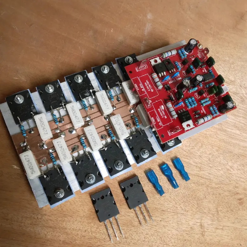 kit power amplifier socl 506 plus final 5 set transistor TOSHIBA original japan 4