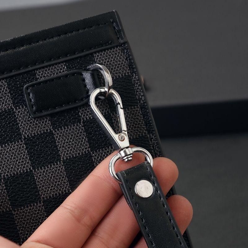 Product Introduction of [2102 People Collection] Men's Clutch Bag, New Large Capacity Handbag for Young Men, Outdoor Men's Underarm Bag, Handheld Clutch Bag, Hand Grab Bag 19