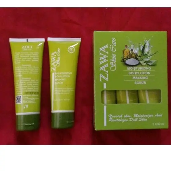 3 Tube Cream Zawa Skincare Bengkoang Kemasan Tube