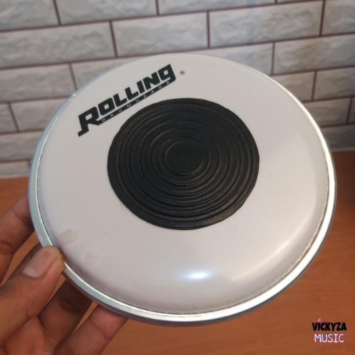 Gambar Mika Tak tung Ketipung Gendang - Membran Head Kendang - Kulit Rolling 6 inch Serbuk Besi Sahi Syahi dari VICKYZA MUSIC Kab. Brebes Tokopedia