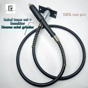 Kabel Tuner Set Plus Konektor Dinamo Mesin Jahit/ Khusus Kabel Mini Grinder Kecil 3mm Drat Kasar / Bor Tuner / Mini Die