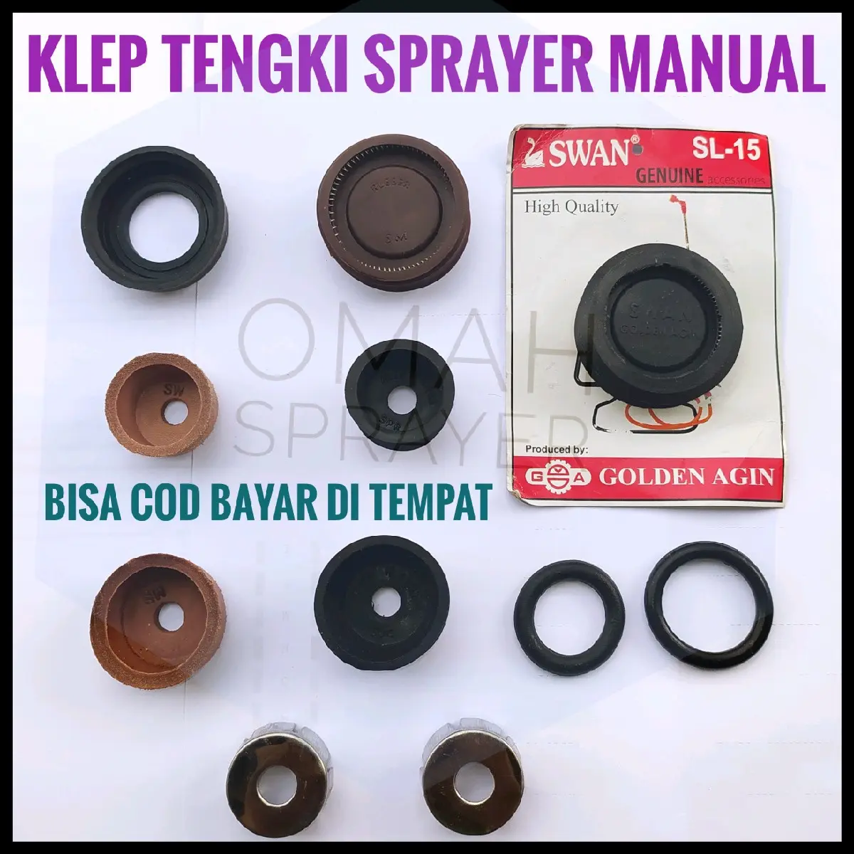 Klep Sil Omboh Tengki Sprayer Manual Swan Maspion Yamaha Dragon dll