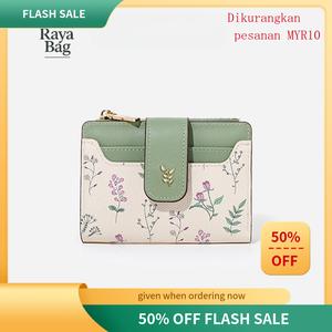 Dompet Pendek, Fesyen Baru, Rekaan Klasik Niche, Reka Bentuk Bunga, Zip Segar, Gaya Bifold, Sesuai untuk , Nombor 1845 Biru Selempang Wallets beg  grab crossbody  bag mini  tahan mini  tahan Korean Fashion Sling Bag Mini Pouch Shoulder Bag Beg Tanga beg a