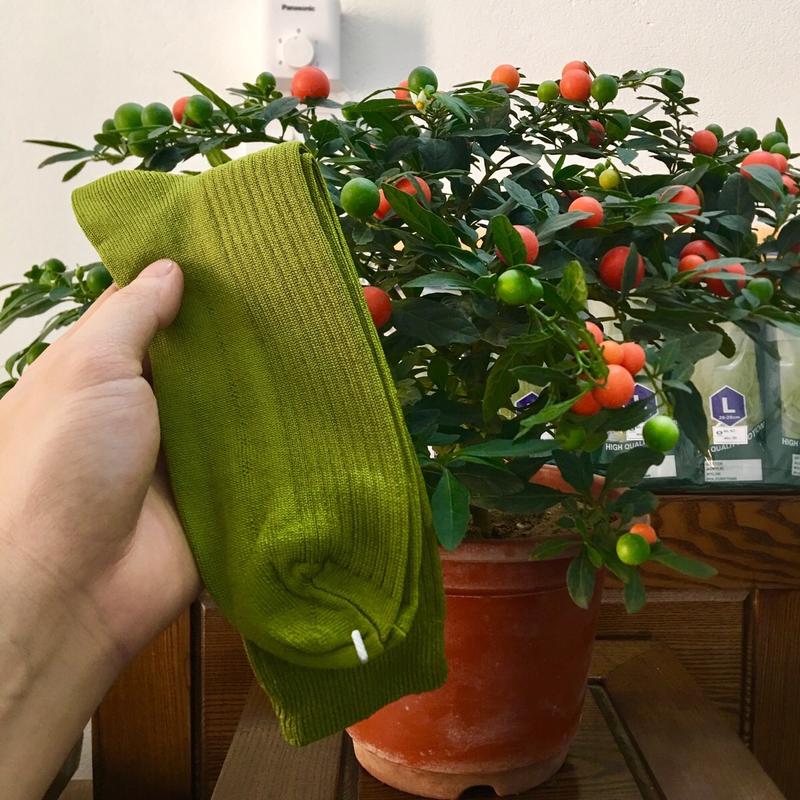 Tất Xanh  Cao Cổ Nam Dệt Kim Co Dãn 4 Chiều Cực Chiến Chất Liệu Cotton Thấm Hút Mồ Hôi xu ankle sock công Văn vớ đen dày 【 trắng + trắng sữa   khỏe mạnh