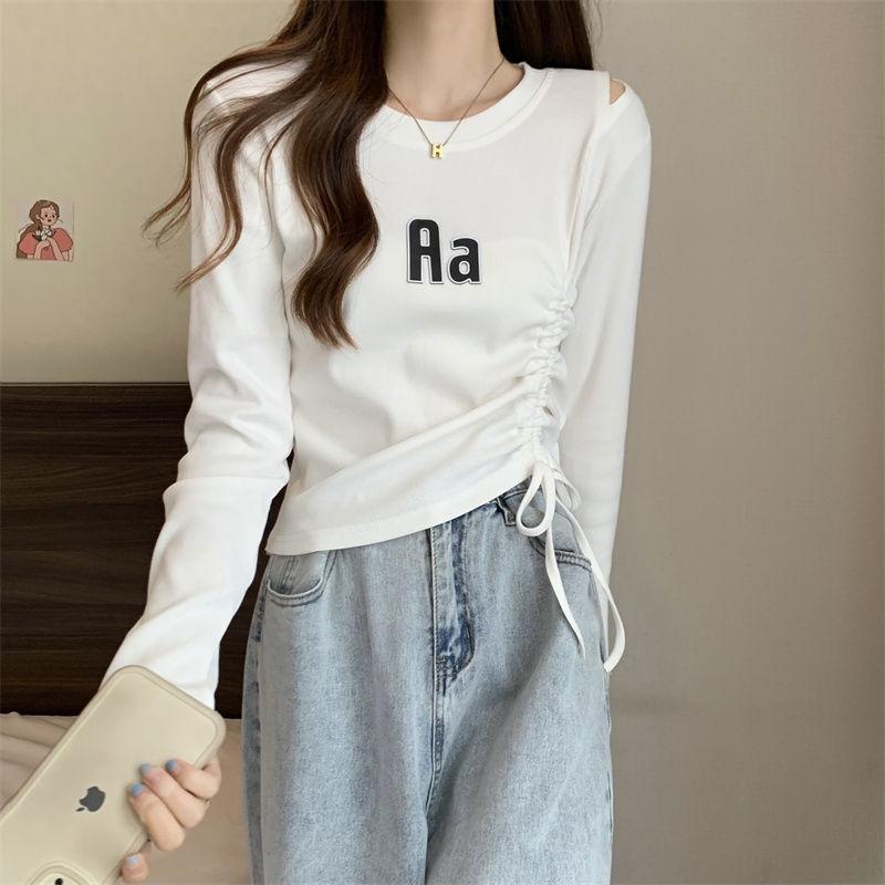 Product Introduction of Phông Dây Rút Độc Đáo Thiết Kế Đẹp Mỏng Vừa Vặn, Dài Tay, Giả Hai Lớp, Dành Cho Nữ, Hàng Mới Về Đầu Thu 2024, Sơ Mi Lớp Nền Hàng Đầu áo  sơ sọc kẻ 14