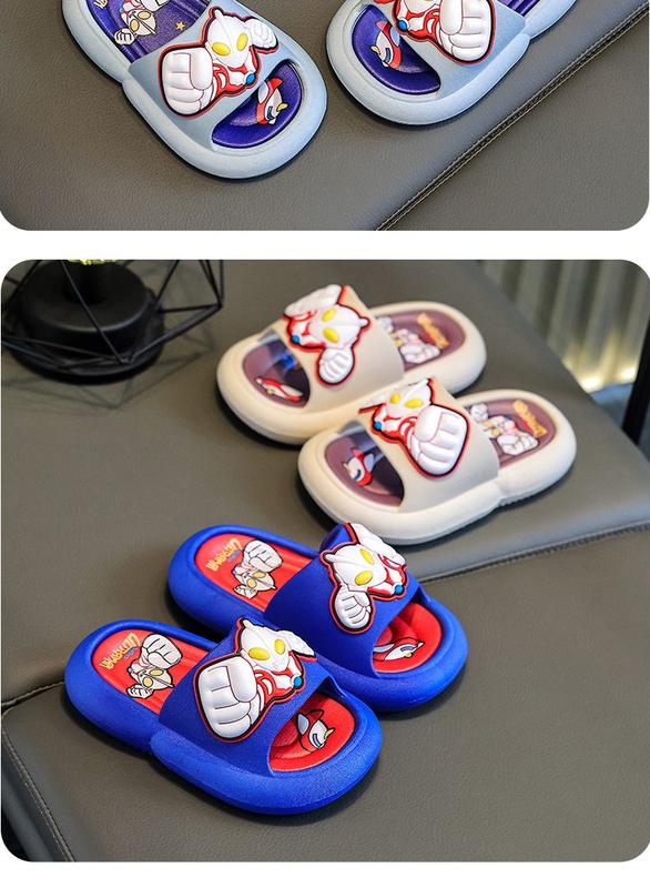 Product Introduction of Children's Slippers Boys Home Bathroom Non-Slip Shit Feeling Boys Baby Sandals 32