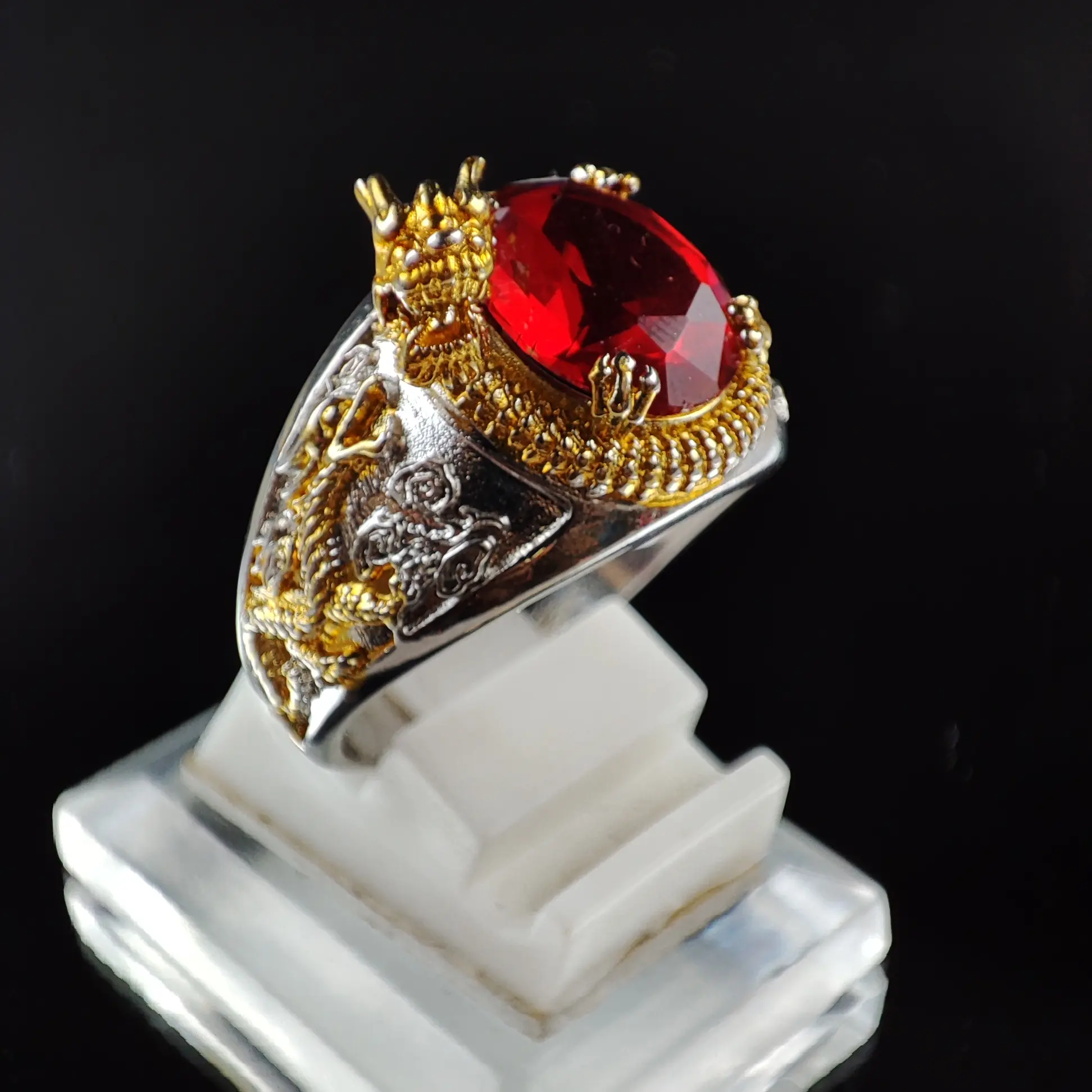 Cincin Mirah Siem Gold Dragon - MG457 - 9