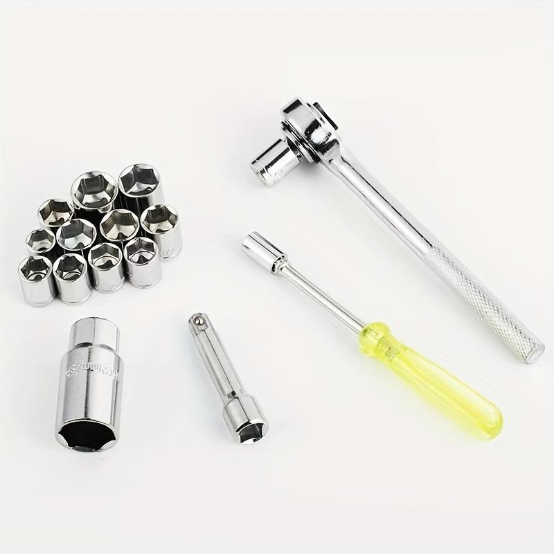 Men's Household Tools, Car Motorcycle Combination Tool Socket, Wrench Socket Combination, Car Tools, Professional Tools, Household and Daily Use Tools, Outdoor Tools, Female and Male Work Tools, Summer Essentials, Car Parts, Hardware Tools 3