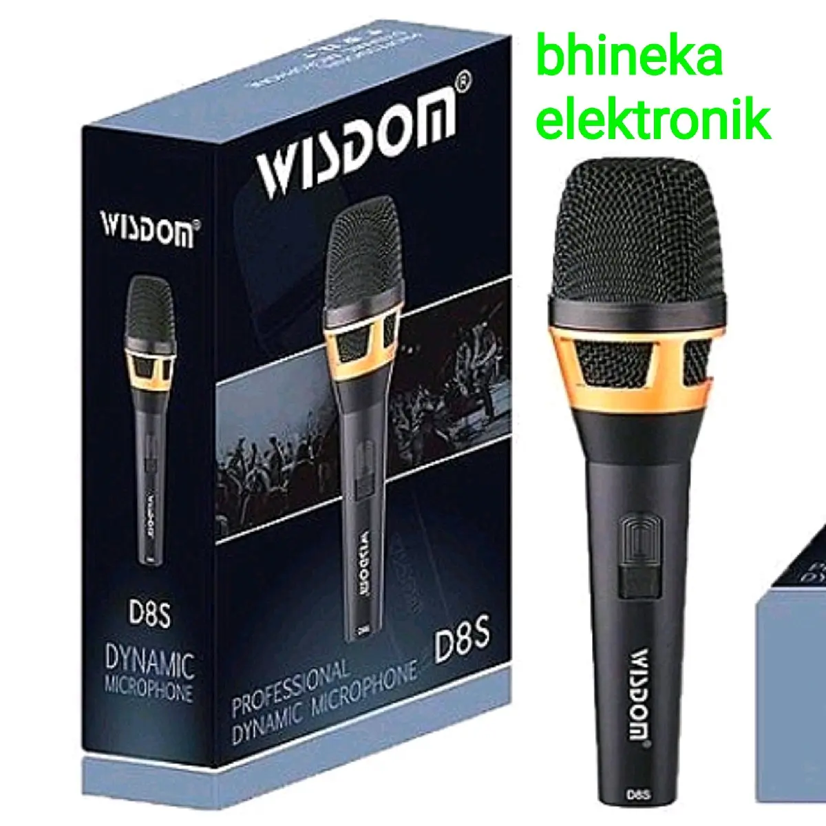 mic kabel wisdom D8S d 8s original microhone