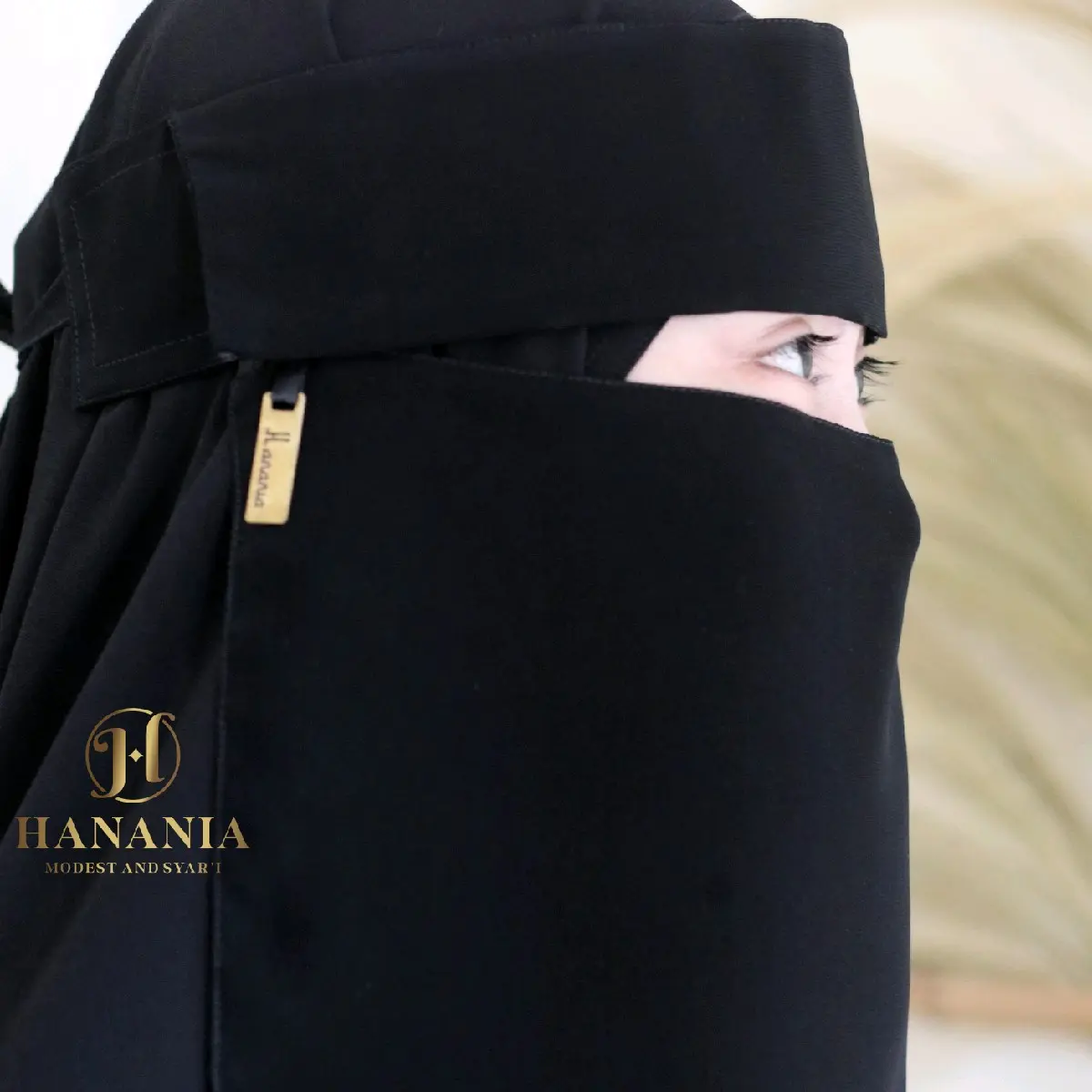 niqab bandana poni plat by hanania