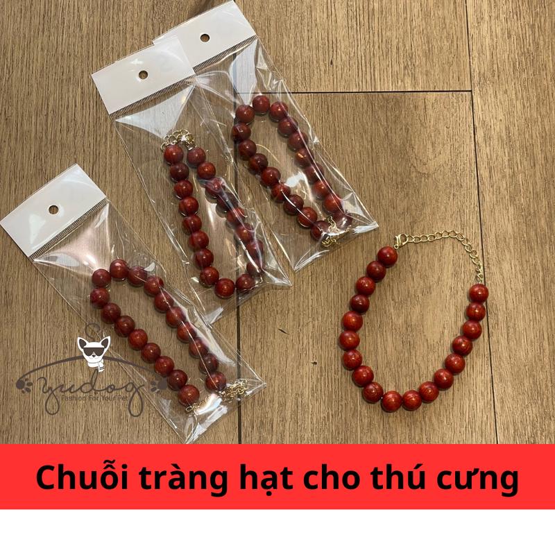 Chuỗi tràng hạt đeo cho thú cưng chó mèo yudog vòng đeo cổ cho chó mèo thú cưng