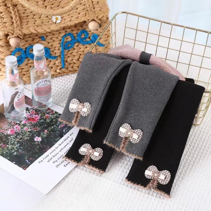 Quần legging lót lông bé gái hàng QCCC 8-38kg