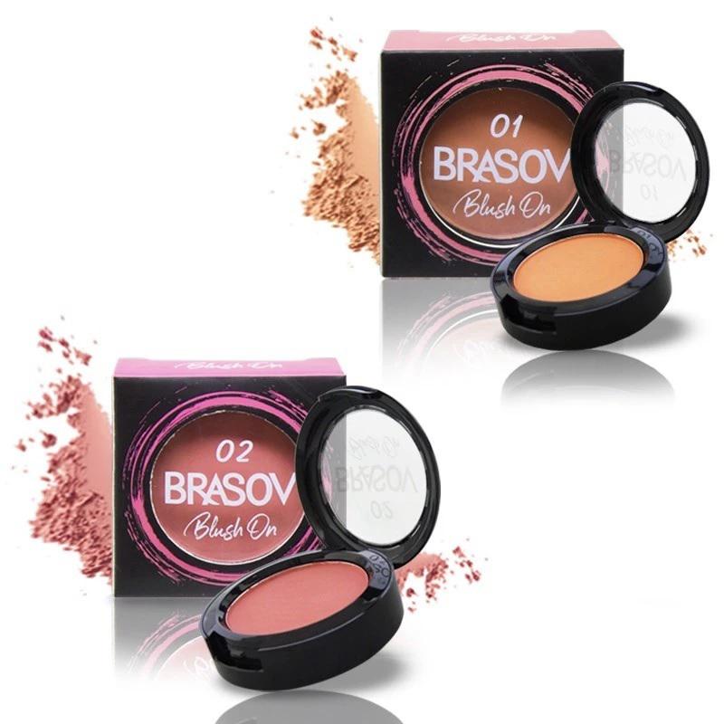Product Introduction of BRASOV Blush On Shade 01 & 02 Pigmented Perona Pipi BPOM 17