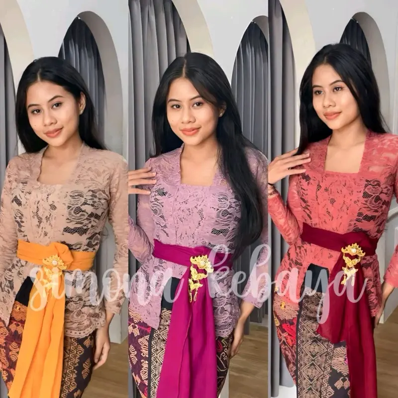 SIMONA KEBAYA Setelan kebaya 100rb kebaya bali jadi strait zofya (katalog 3) batik dress Baju Kain 2