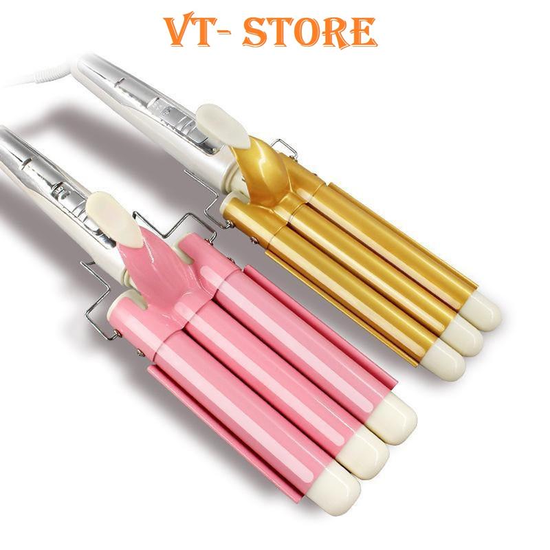 MÁY BẤM TÓC GỢN SÓNG , máy làm xoăn sóng Máy uốn tóc 3 trục ,máy tạo kiểu uốn xoăn sóng nước