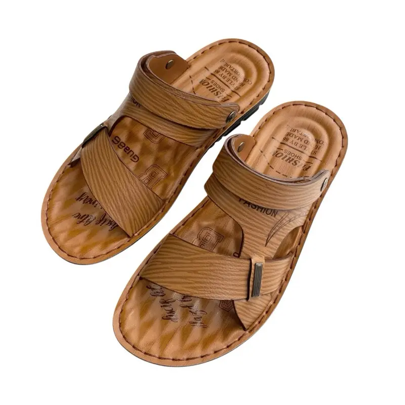 Dép Quai Hậu Nam da bò đế khâu chắc chắn thanh lịch bền đẹp Sandal 5