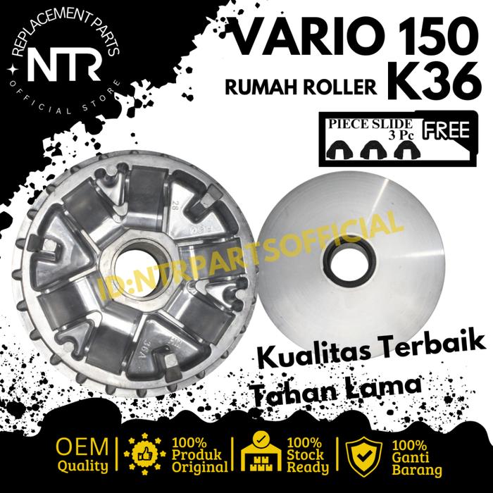 Gambar Rumah Roller Roler Only Vario 125 150 New Led K36 NTR Parts Official dari NTRPARTS_NEW Kab. Tangerang Tokopedia