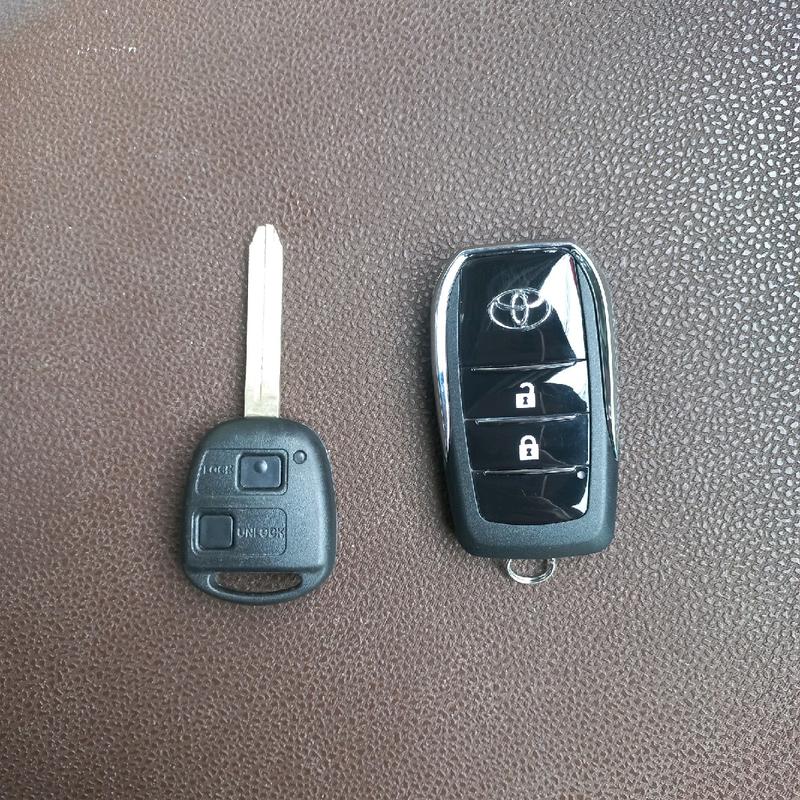 Vỏ độ gập dành cho chìa khóa xe Toyota Prado 1