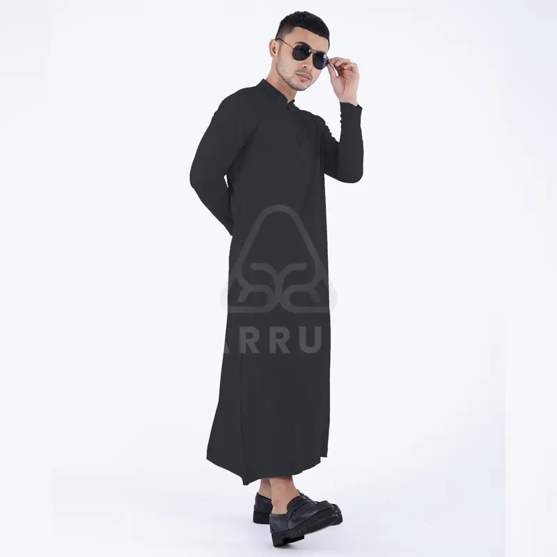 Ashraf Jubah Pria Lengan Panjang Polos Muslim Gamis Dewasa Arrus 2