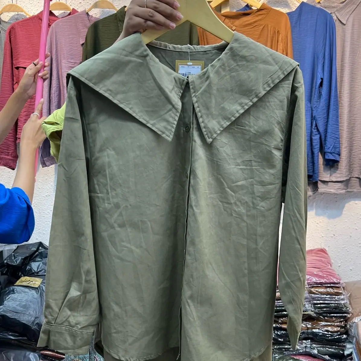 Kemeja Sailor moon hijau