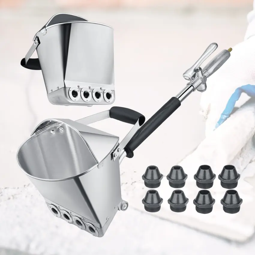 Mortar Cement Spray S Handheld Wall Plastering Sprayer S Air Cement Mortar Stucco Hopper Caulking Hand Tool