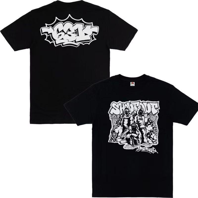 - Surabaya hardcore Musik / Kaos band hardcore Beatdown /kaos sbhc Combed Katun Nyaman Pria Atasan Distro 1