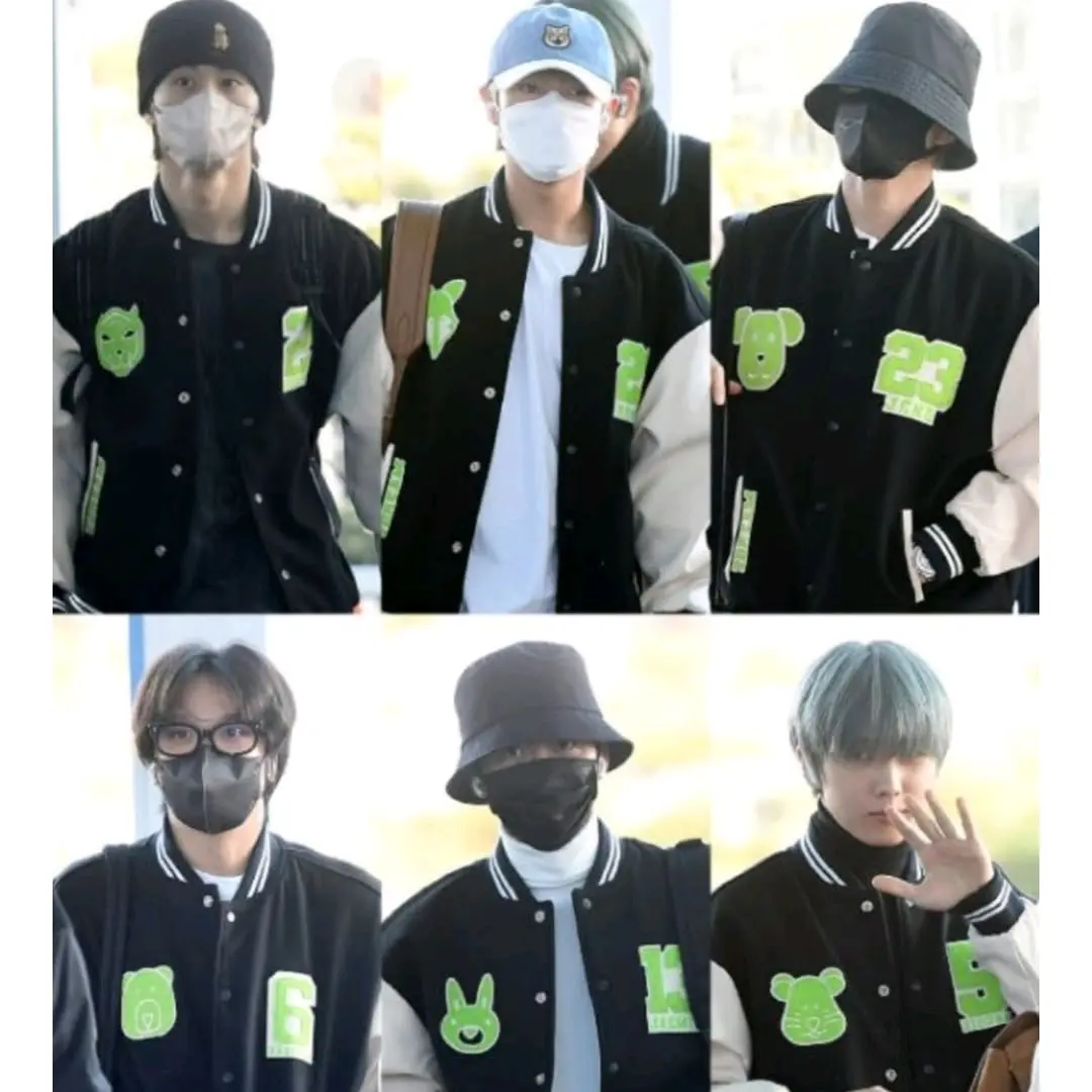 JAKET VARSITY Nct dream airport Manila Philippines Character