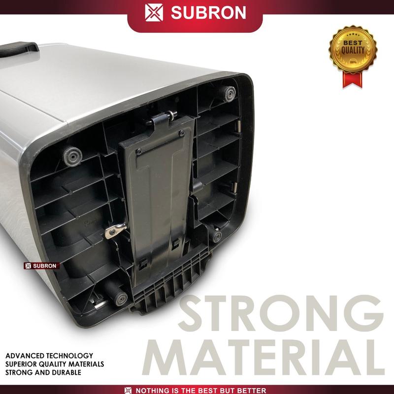 SUBRON Tempat Tong Sampah 30L Hidrolik Kotak Stainless Injak Stylish ...