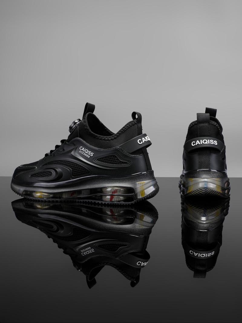 Product Introduction of Men's Fashionable Lace Up Low Top Sneakers, Casual Comfortable Breathable Sports Running Shoes, All-match Non-slip Sneakers for Daily Wear, Closed 8
