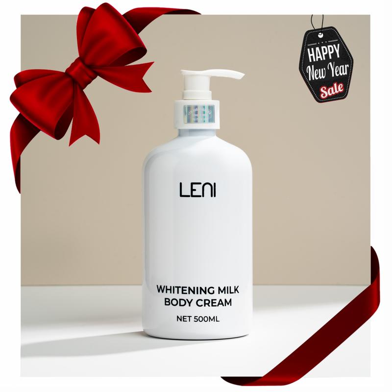 (Giỏ Mới) [Tặng 2 TẩyTBC] KEM BODY VÁNG SỮA LENI 500ML DƯỠNG TRẮNG NÂNG TONE - WHITENING MILK CREAM - KEM BODY MAI PHƯƠNG BÙI kem body