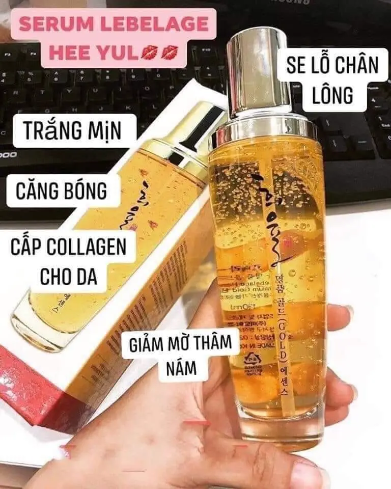 Serum vàng cao cấp dưỡng da dưỡng ẩm da 130ml